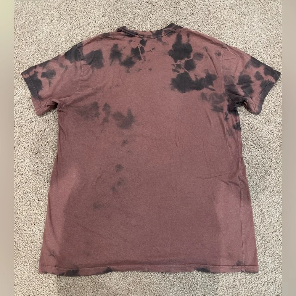 LEVI'S Rust Dust Brown CrewNeck Tie Dye Shirt
